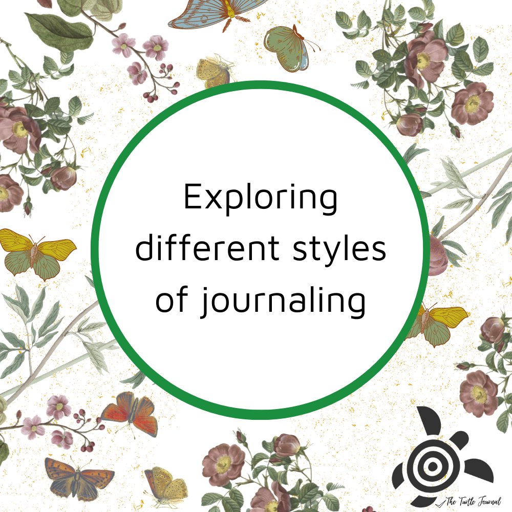 Exploring Different Styles of Journaling - Aussie papercrafters ahoy! - Rachel The Turtle Journal
