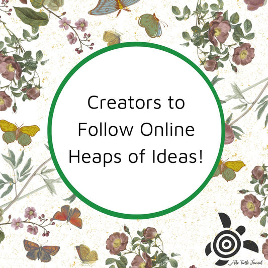 Papercraft creators to follow online: Sharing some vintage crafting tips and layout ideas! - Rachel The Turtle Journal