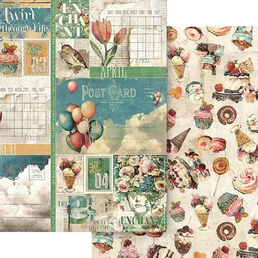 Journaling Through Time - 12×12 Collection Pack - Graphic 45