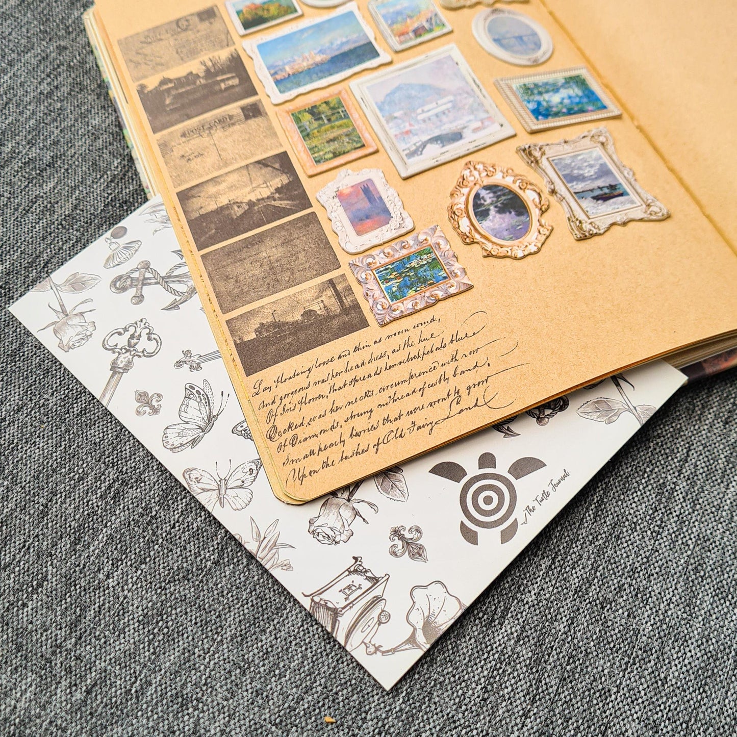 Art Gallery 3D Sticker Set (2 sheets)-Rachel The Turtle Journal