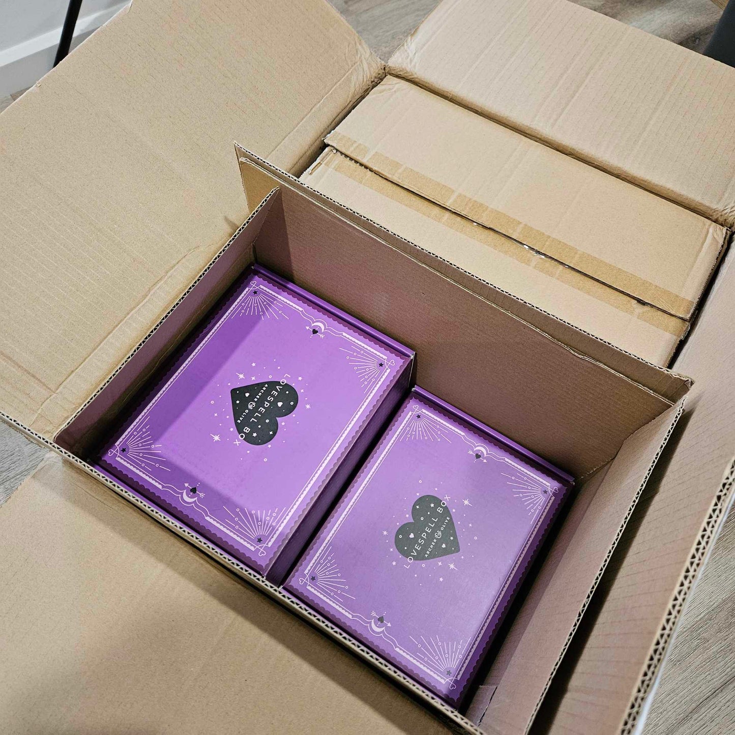 Lovespell by Archer and Olive: Valentines Day Box-Archer and Olive Lovespell Valentine Boxed Set - Aussie Paper Crafting - The Turtle Journal-Rachel The Turtle Journal