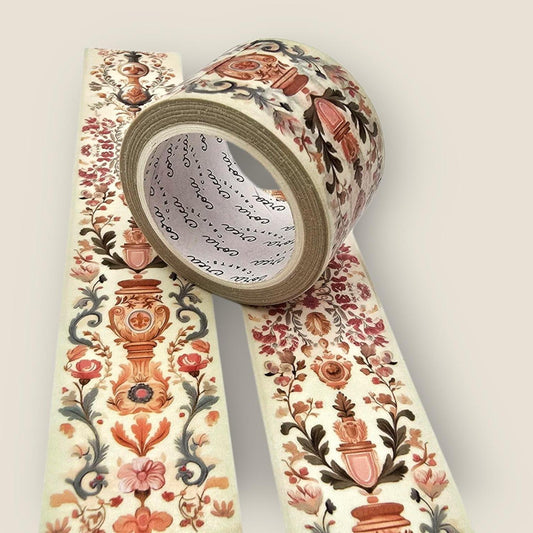 Tapestry Washi Tape - Cora Crea Crafts (10m roll)-Rachel The Turtle Journal