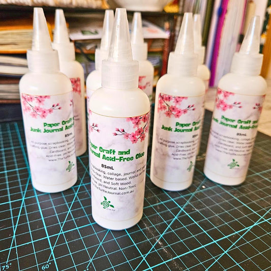 Paper Craft & Junk Journal Acid-Free Glue (85ml)-Rachel The Turtle Journal