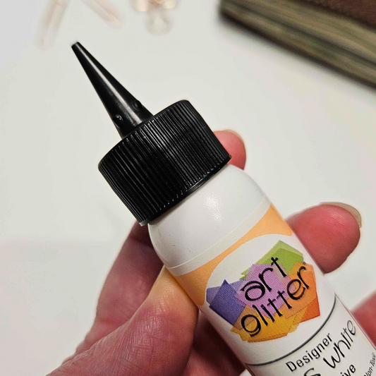 Art Glitter Designer Liquid Glue (Dries White) 60mL-Art Glitter Designer Liquid Glue (Dries White) 60mL - The Turtle Journal Craft Supplies-Rachel The Turtle Journal