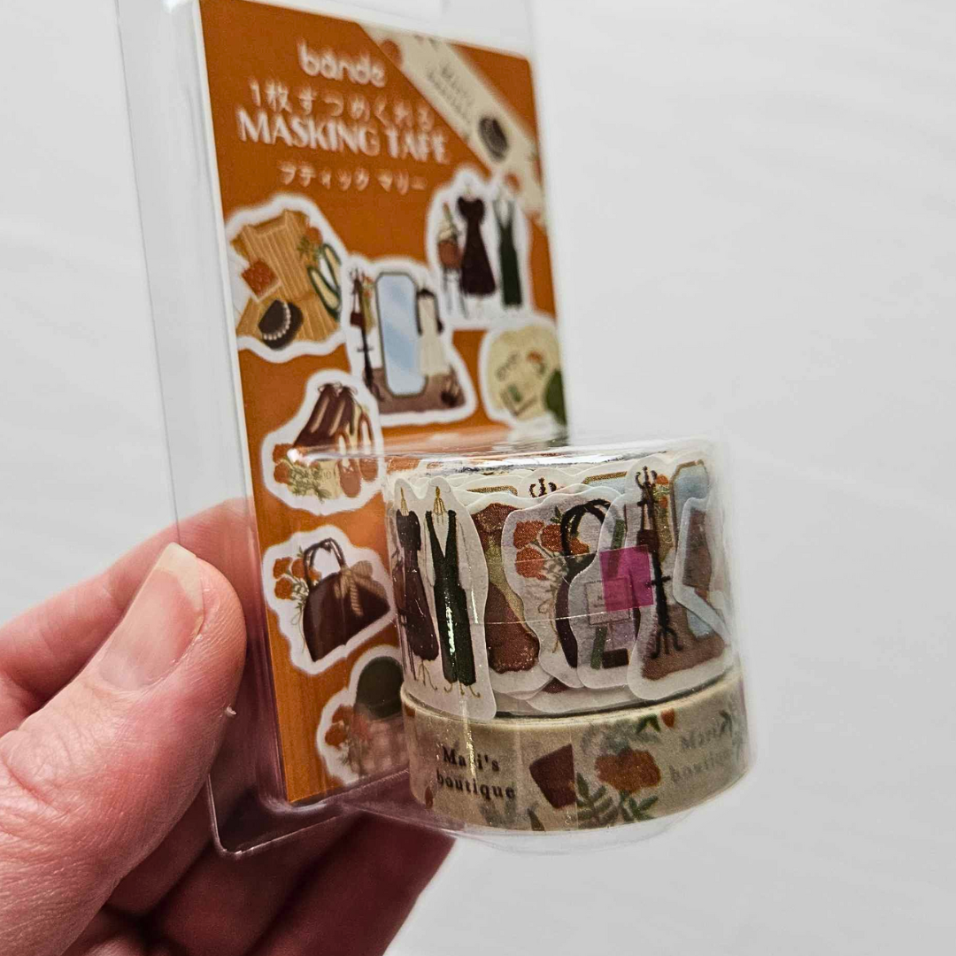 Washi Tape Layering Masking Pieces - Bande From Japan-Washi Tape Layering Masking Pieces - Bande From Japan - The Turtle Journal-Rachel The Turtle Journal
