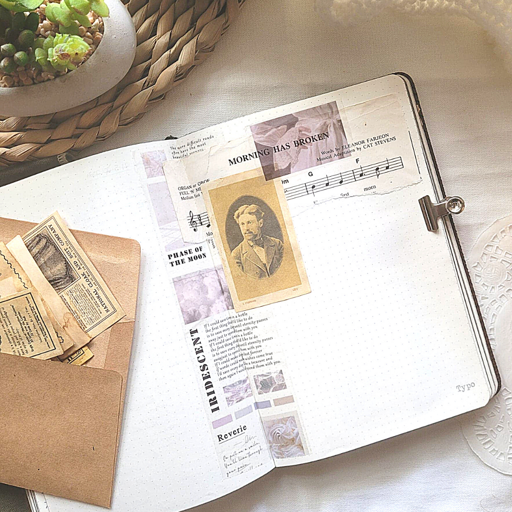 Mini Aged Ephemera Pieces - 35 piece-Papercraft Supplies Mini Aged Ephemera Pieces - 35 piece Scrapbooking Australia-Rachel The Turtle Journal