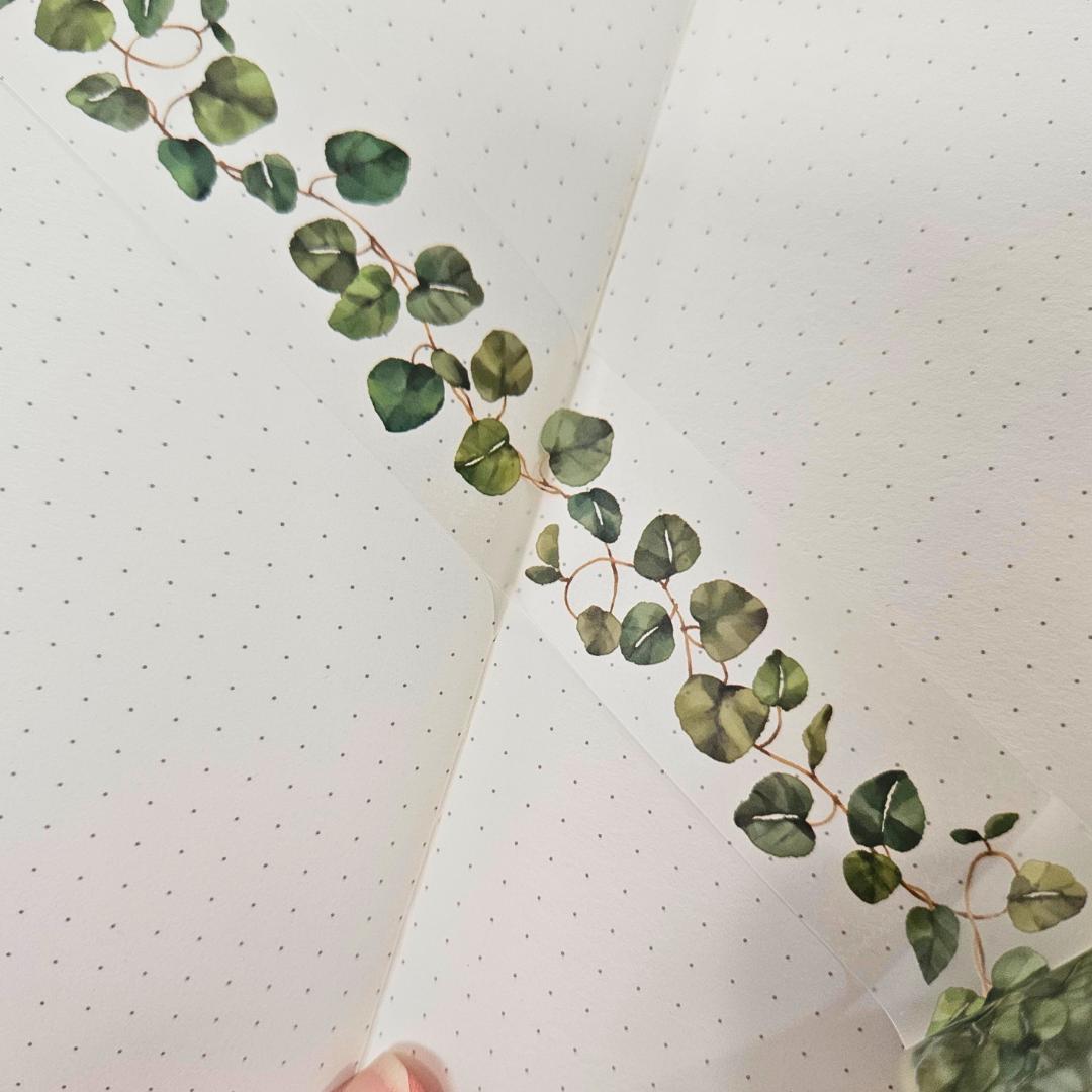 Clear Tape - Lyric Series (2m roll) - Mind Wave From Japan-Clear Tape - Lyric Series (2m roll) - Mind Wave From Japan - The Turtle Journal Japanese Stationery-Rachel The Turtle Journal