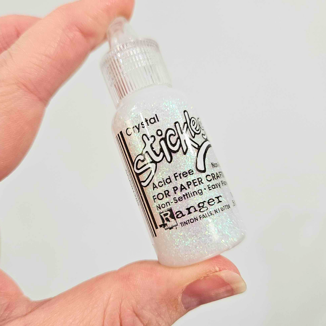 Stickles Glitter Glue 18ml - Ranger - Rachel The Turtle Journal - - Australian Junk Journaling Scrapbooking Supplies