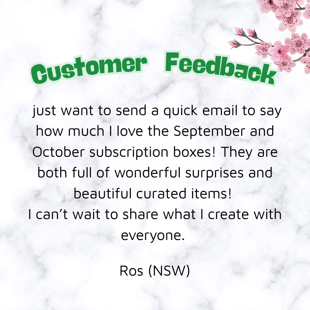 Turtle Treasure Box Subscription Kit-Papers Stickers Subscription Kit Box Monthly Craft Mystery Australia Paper Crafters-Rachel The Turtle Journal