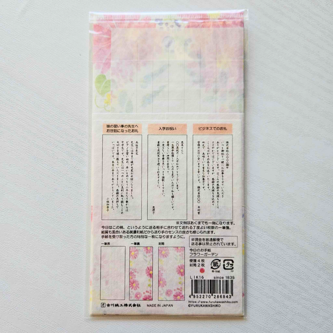 DL Envelope Paper Set - Today's Letter From Japan-DL Envelope Paper Set - Today's Letter From Japan - The Turtle Journal-Rachel The Turtle Journal
