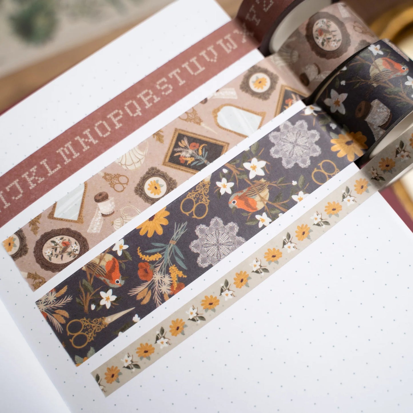 Frame Wall Washi Tape Set (4 rolls) - Archer and Olive-Frame Wall Washi Tape Set (4 rolls) - Archer and Olive Journaling Supplies Creative Australian Paper Crafting-Rachel The Turtle Journal
