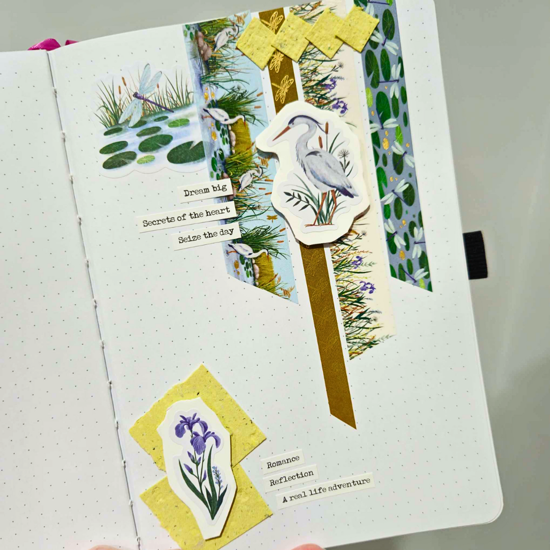 Gentle Breeze Washi Tape Set (4 rolls) - Archer and Olive-Gentle Breeze Washi Tape Set (4 rolls) - Archer and Olive Journaling Supplies Creative Australian Paper Crafting-Rachel The Turtle Journal