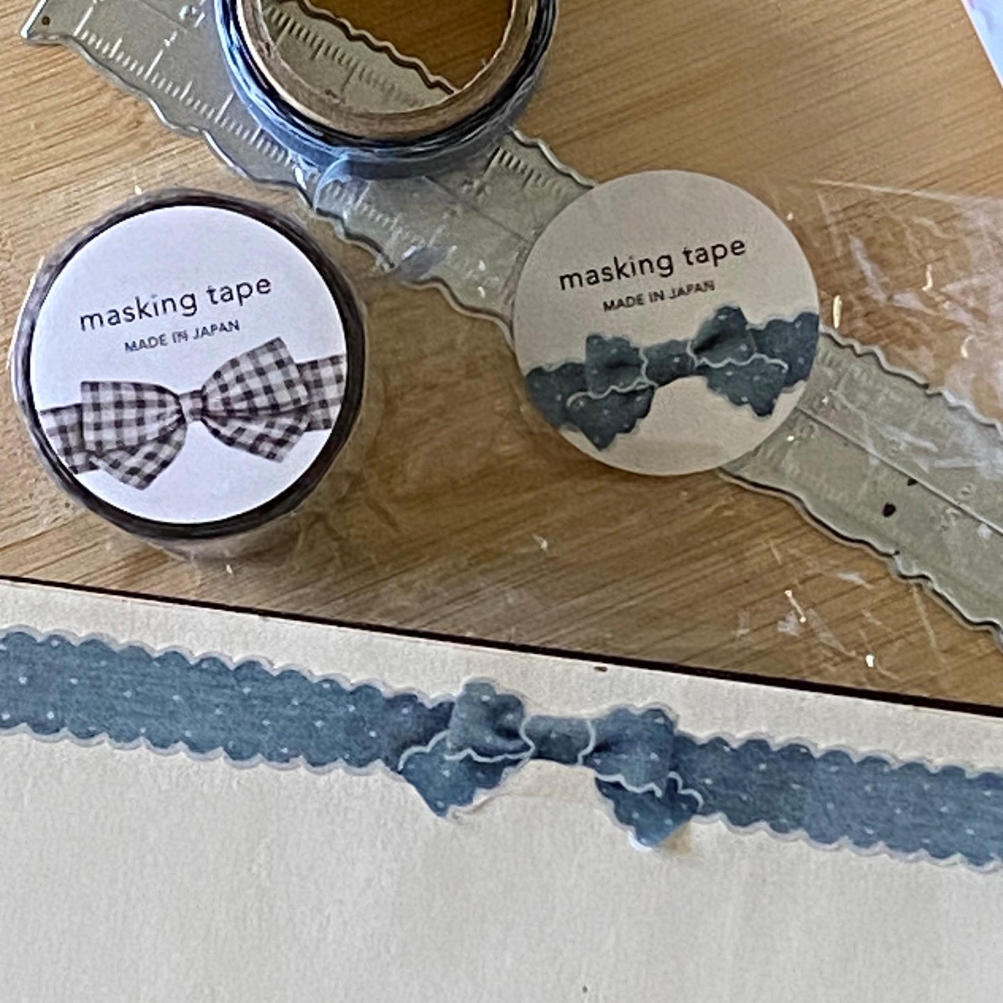 Tearing Edge Ruler for Worn Paper Edges (1 ruler)-Rachel The Turtle Journal