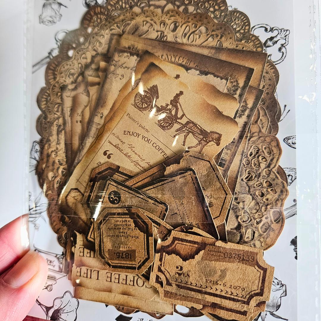 Little Relics Coffee-Dyed Mini Set (20 piece)-Rachel The Turtle Journal