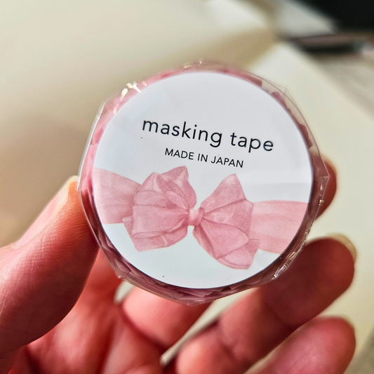 Bows Washi Tape (5m roll) - Mind Wave From Japan
