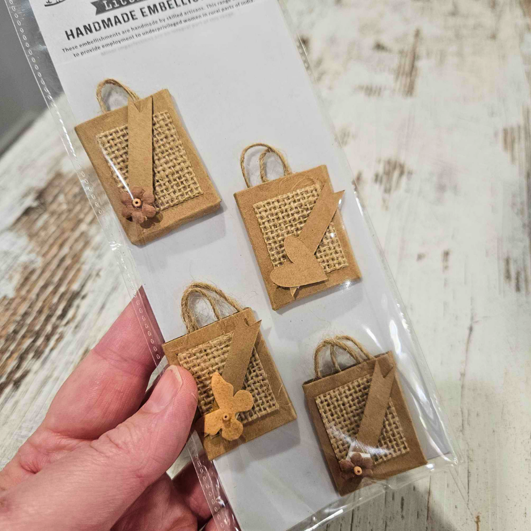 Clearance: Little Birdie Mini Ephemera Bag Stickers-Perforated Postage Stamp Washi Tape ARToptions Spice - Aussie Paper Crafting - The Turtle Journal-Rachel The Turtle Journal