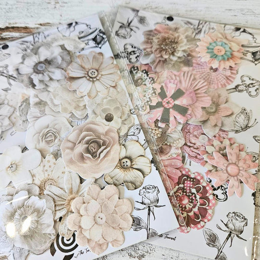 Petal & Pearl Sticker Sets (20 piece)-Rachel The Turtle Journal