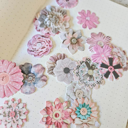 Petal & Pearl Sticker Sets (20 piece)-Rachel The Turtle Journal