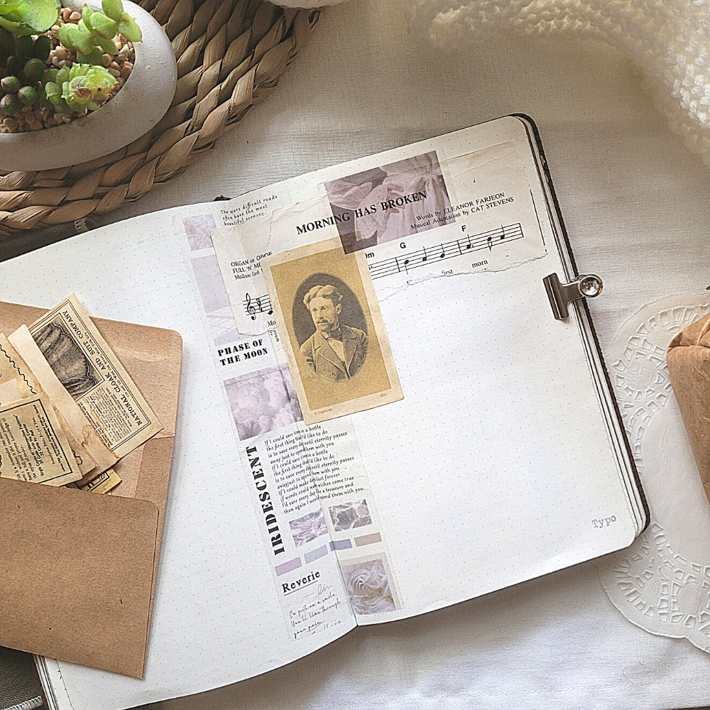 Mini Aged Ephemera Pieces - 35 piece-Papercraft Supplies Mini Aged Ephemera Pieces - 35 piece Scrapbooking Australia-Rachel The Turtle Journal