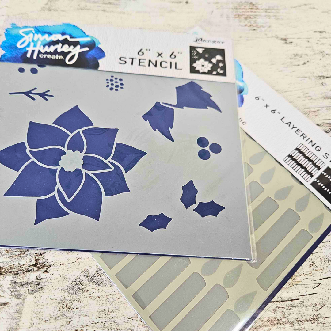 Stencils Layering - Simon Hurley Create Christmas Ranger (1 piece) - Rachel The Turtle Journal