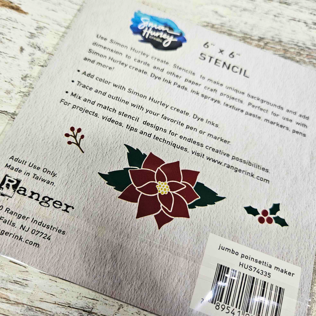 Stencils Layering - Simon Hurley Create Christmas Ranger (1 piece) - Rachel The Turtle Journal