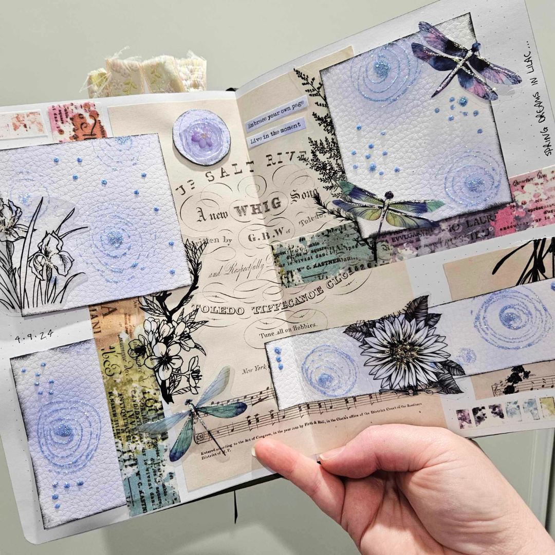 The Turtle Journal - Ranger Stickles Glitter Glue 3D - Embellishments Acid Free Journaling Art Creative Supply - Glitter Shimmer Sparkle Mixed Media - Silver Black Diamond Seafoam Waterfall Mermaid Gold Copper Sandstone Vintage - Aussie Crafting Supplies Online