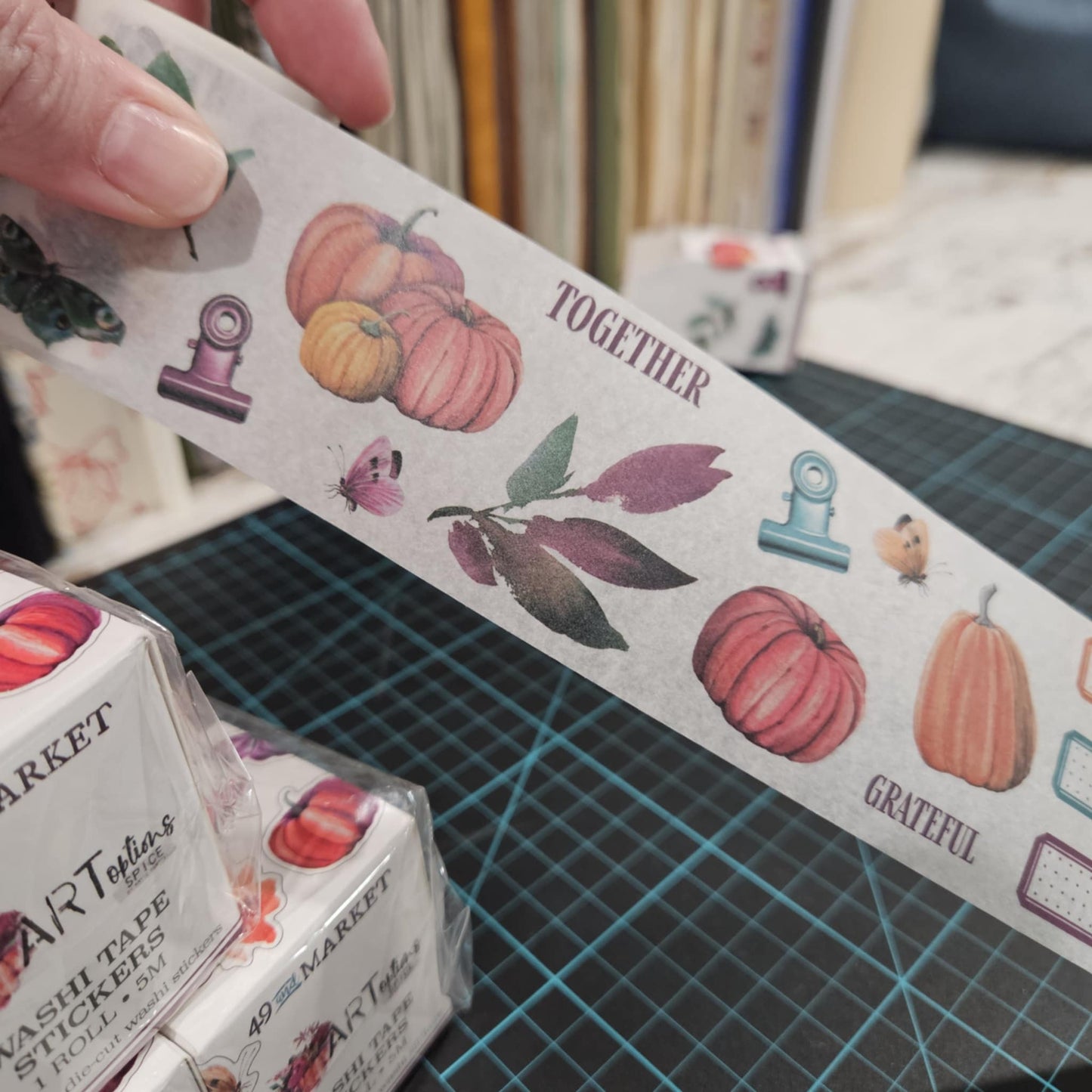 Spice ArtOptions Washi Tape Sticker Roll (1 roll) 5m