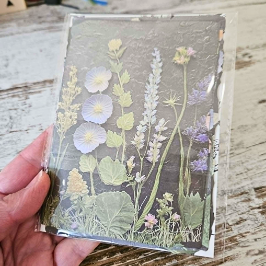 A6 Floral Close Up Patterned Ephemera (10 pack)