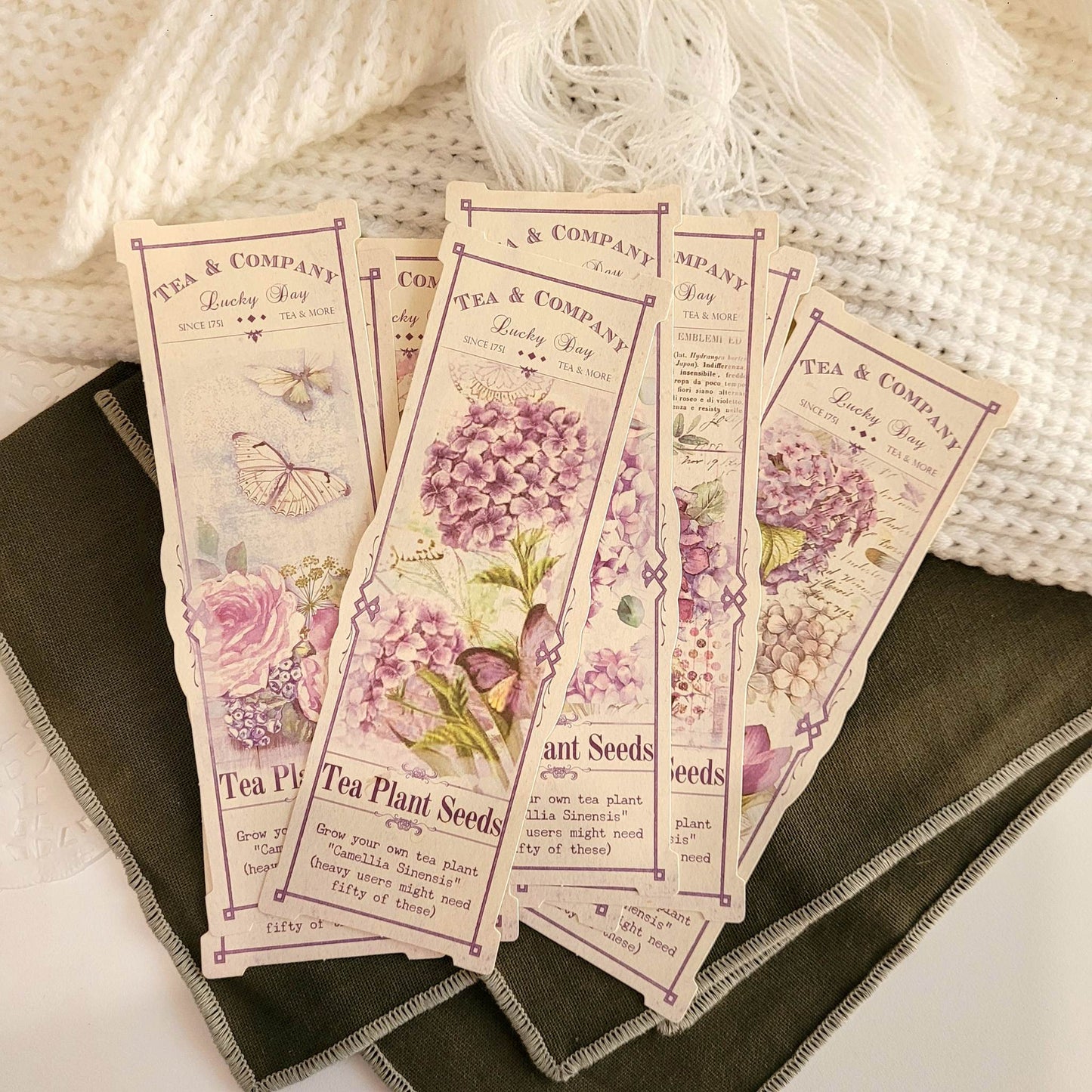 Serenade Cardstock Piece Set - 8 piece - Rachel The Turtle Journal - Lilac Dreams (8 piece) - -