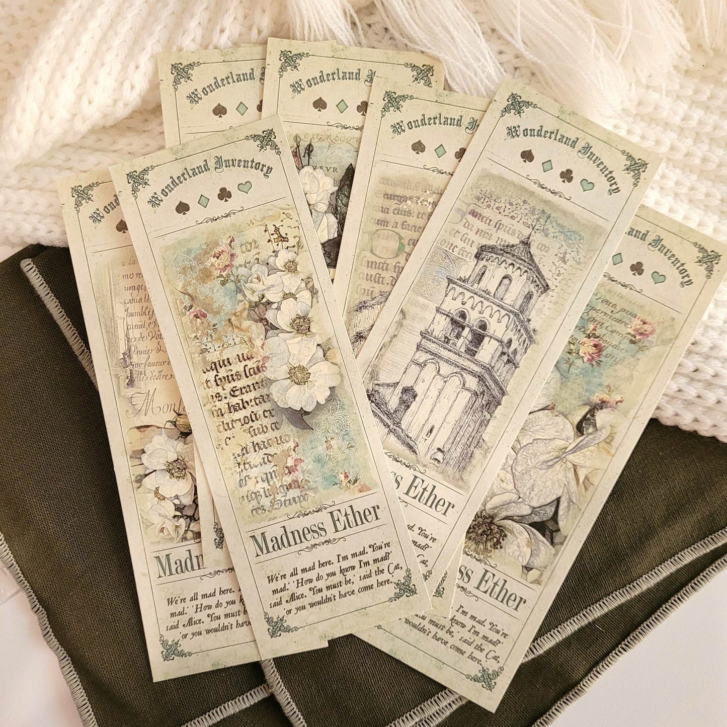 Serenade Cardstock Piece Set - 8 piece - Rachel The Turtle Journal - Sage Castle (8 piece) - -