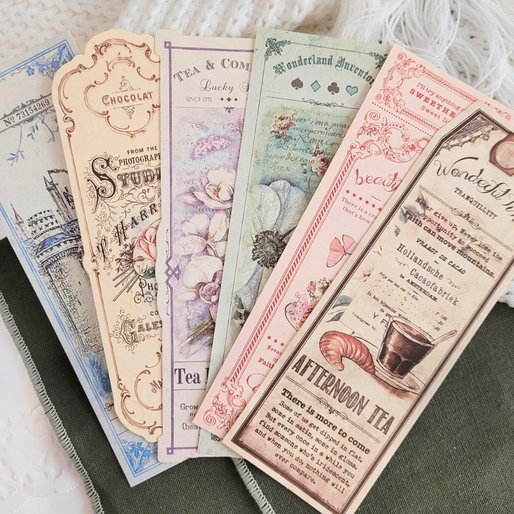 Serenade Cardstock Piece Set - 8 piece - Rachel The Turtle Journal - Victorian Society (8 piece) - -