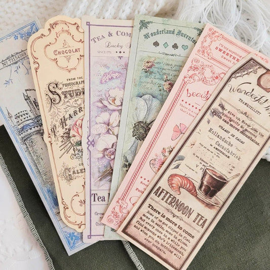 Serenade Cardstock Piece Set - 8 piece - Rachel The Turtle Journal - Victorian Society (8 piece) - -