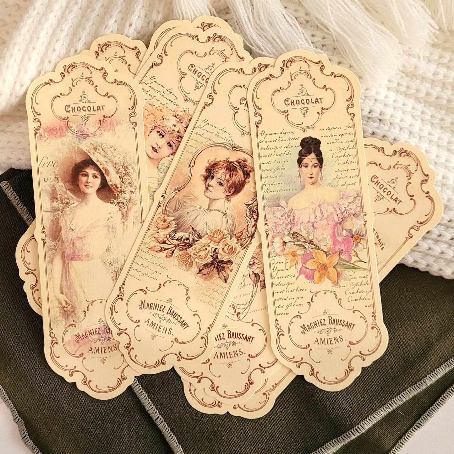 Serenade Cardstock Piece Set - 8 piece - Rachel The Turtle Journal - Victorian Society (8 piece) - -