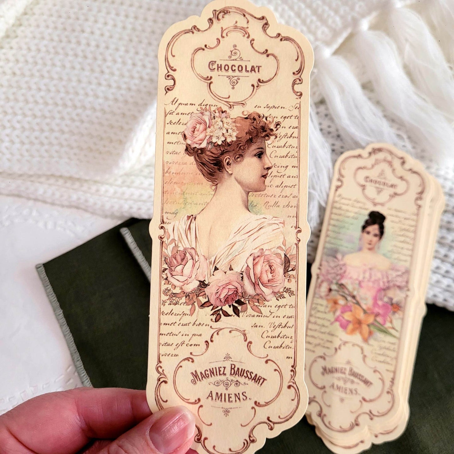 Serenade Cardstock Piece Set - 8 piece - Rachel The Turtle Journal - Victorian Society (8 piece) - -