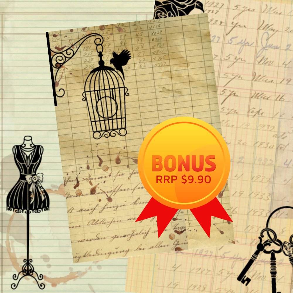 Vintage Ephemera Craft Mystery Box + BONUS - Rachel The Turtle Journal - 1 Craft Supply Box - -Vintage Ephemera Craft Mystery Box + BONUS - Rachel The Turtle Journal - 1 Craft Supply Box - Ephemera Bundle Papers Stickers Mixed Mystery Bundle Box Scrapbooking Australia best seller free included printable patterned papers postcards vintage books background papers pet stickers washi tape mixed kit matching