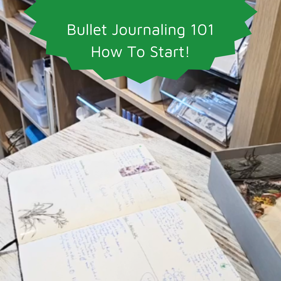 Bullet Journaling 101: Embracing Flexibility and Functionality with a Paper Crafting Flair!