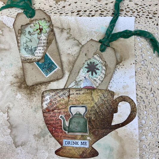 Sip, Snip, Craft: A Teacup & Teapot Paper Craft Project for Journalers ☕✂️