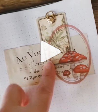 A Simple Journaling Layout with Vintage Vibes - Rachel The Turtle Journal