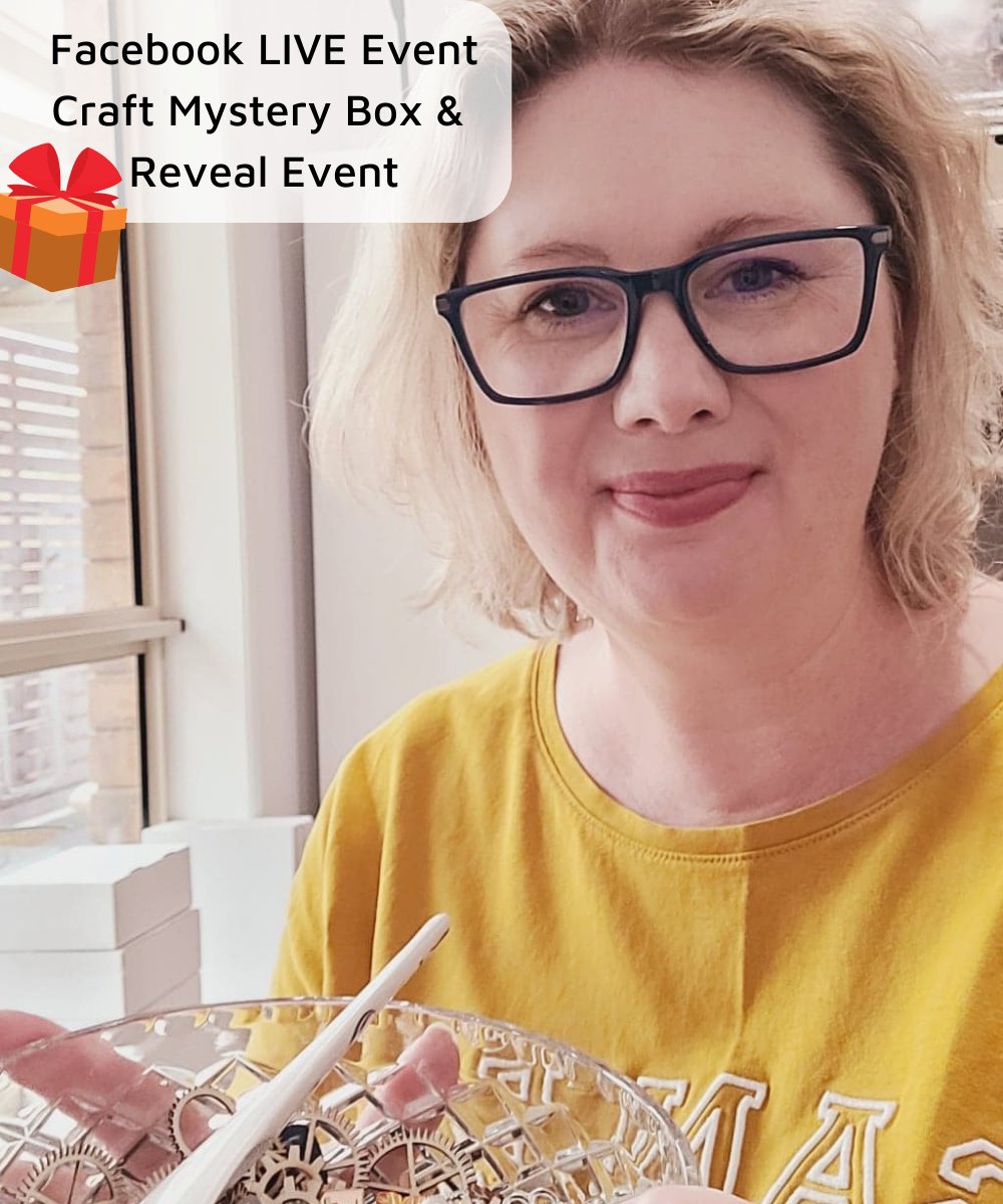 Facebook LIVE 3: Papercraft Mystery Box Event Replay - Rachel The Turtle Journal