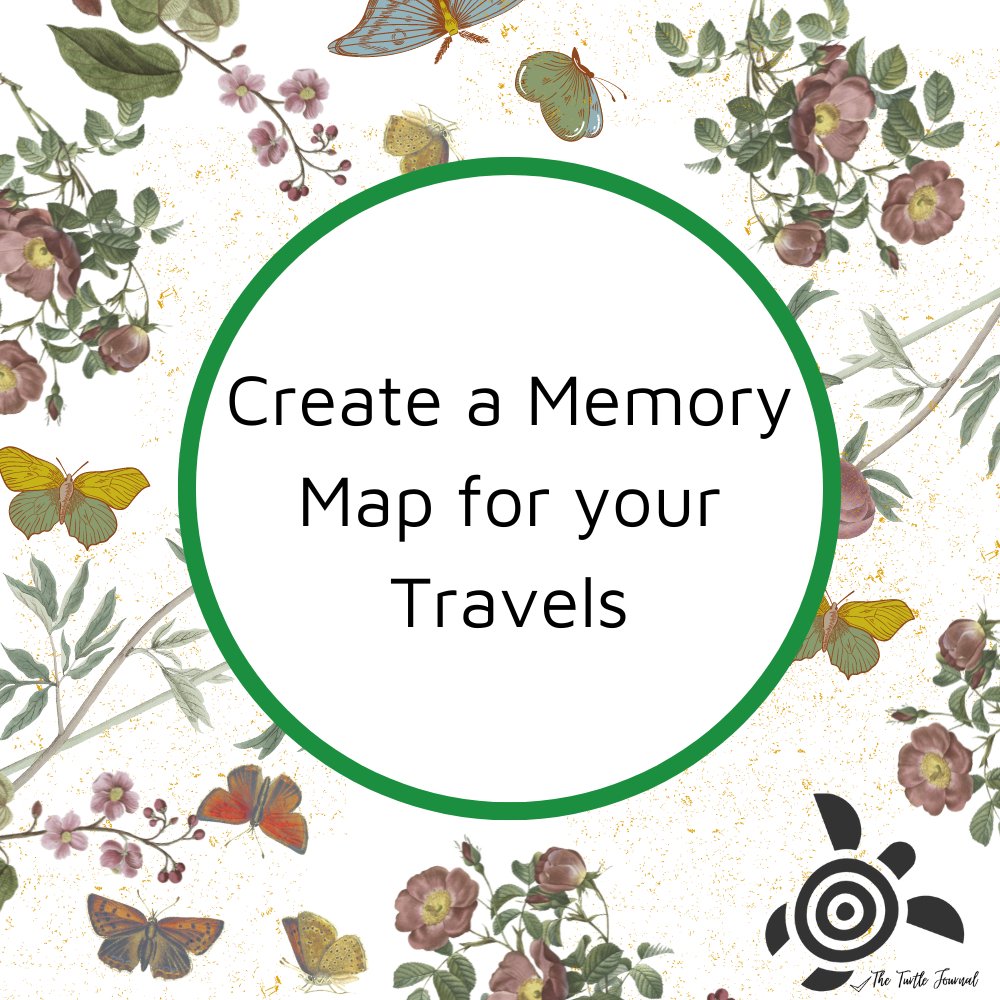Holiday Memories with a Memory Map: Creative Ways to Document Your Tra ...