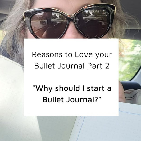 Reasons to Love your Bullet Journal - Why should I start a Bullet Journal - Part 2 - Rachel The Turtle Journal