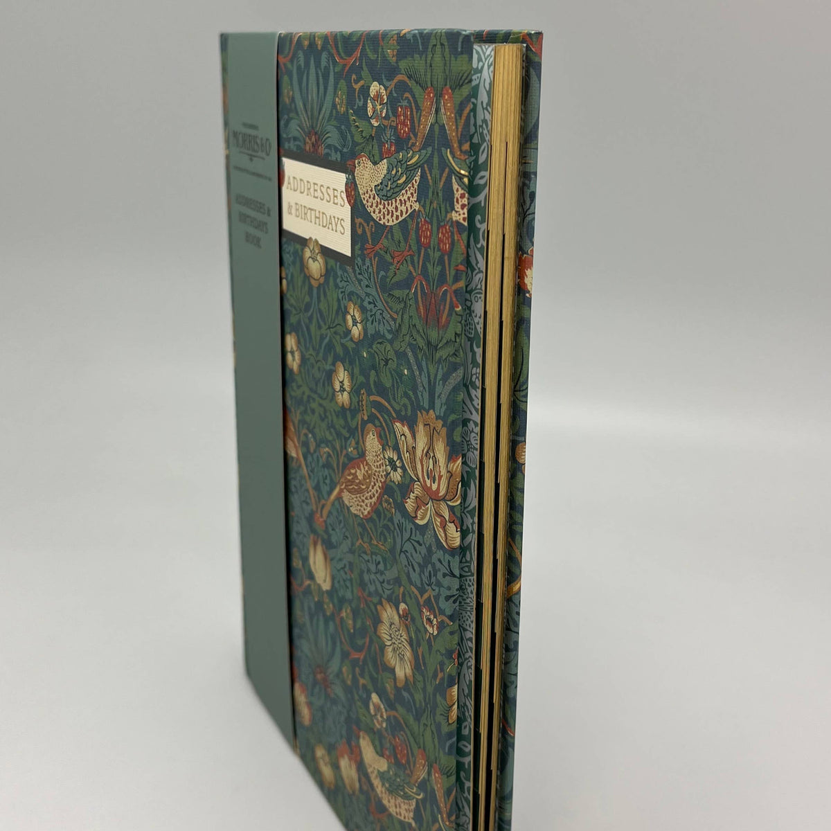 William Morris A5 Birthday Address Book Stationery Gift - The Great British Card Company