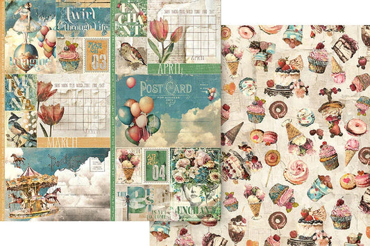 Journaling Through Time - 12×12 Collection Pack - Graphic 45