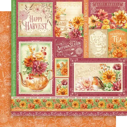 Season to Celebrate - 12×12 Collection Pack - Graphic 45-Rachel The Turtle Journal