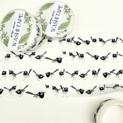 Fairywren Washi (15mm roll) - Bridget Farmer
