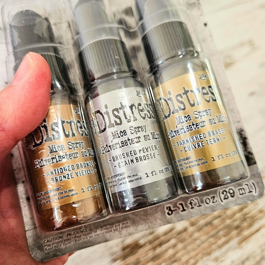 Tim Holtz Distress Mica Sprays - 3 Pack (29mL Bottles)-Rachel The Turtle Journal