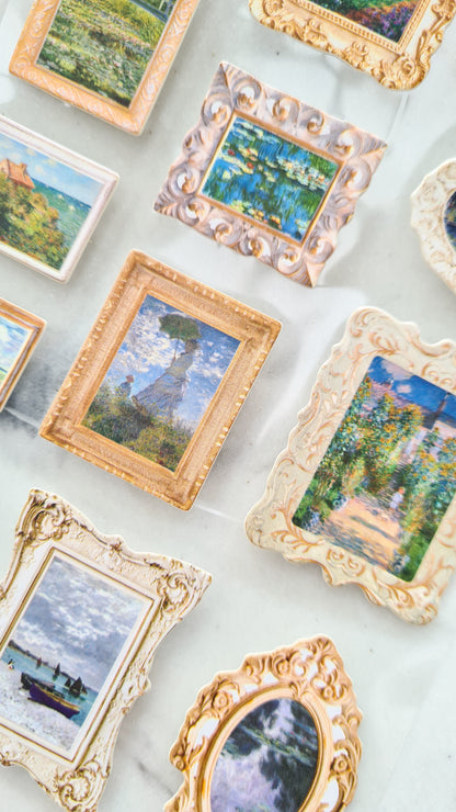 Art Gallery 3D Sticker Set (2 sheets)-Rachel The Turtle Journal