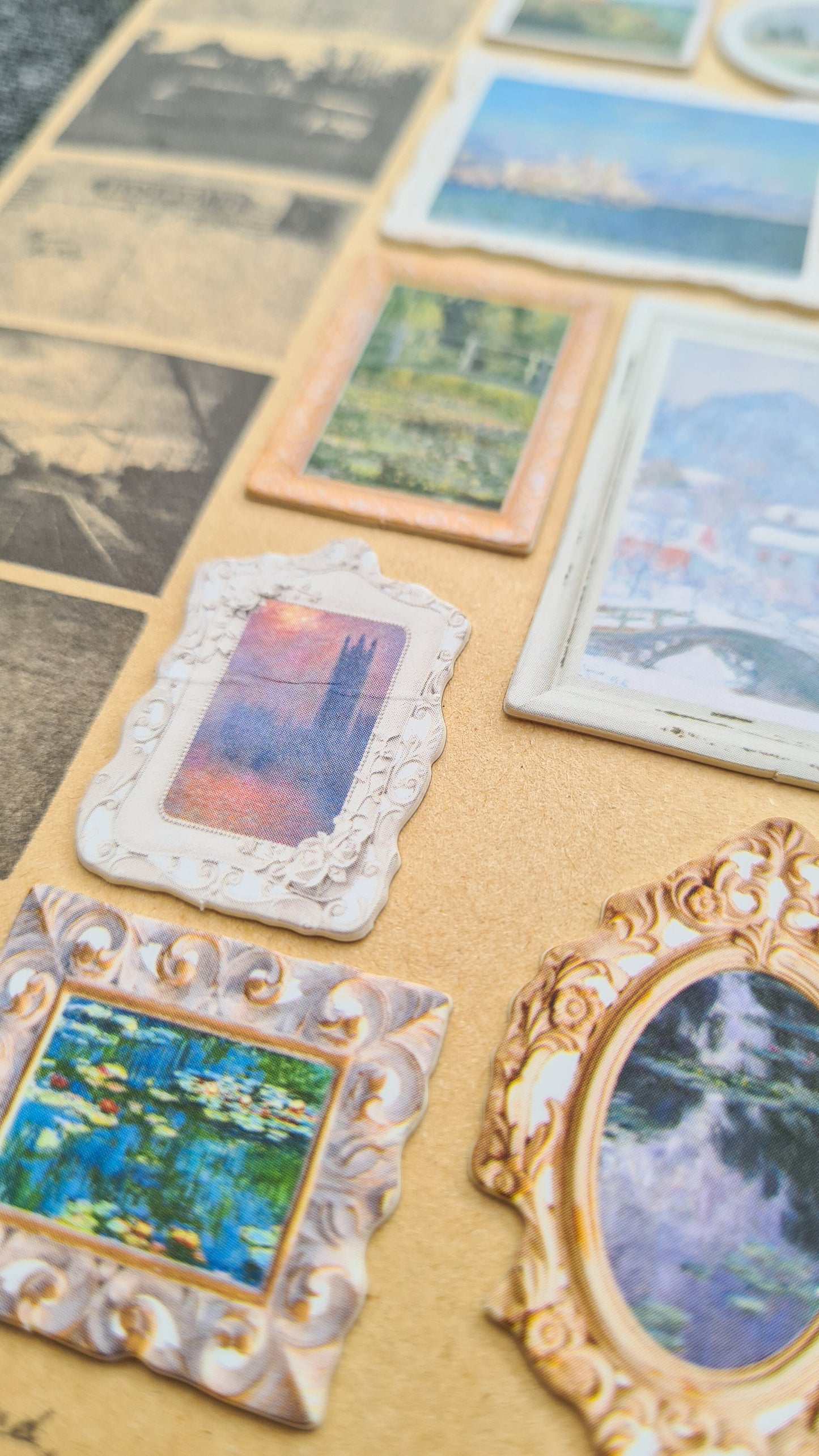 Art Gallery 3D Sticker Set (2 sheets)-Rachel The Turtle Journal