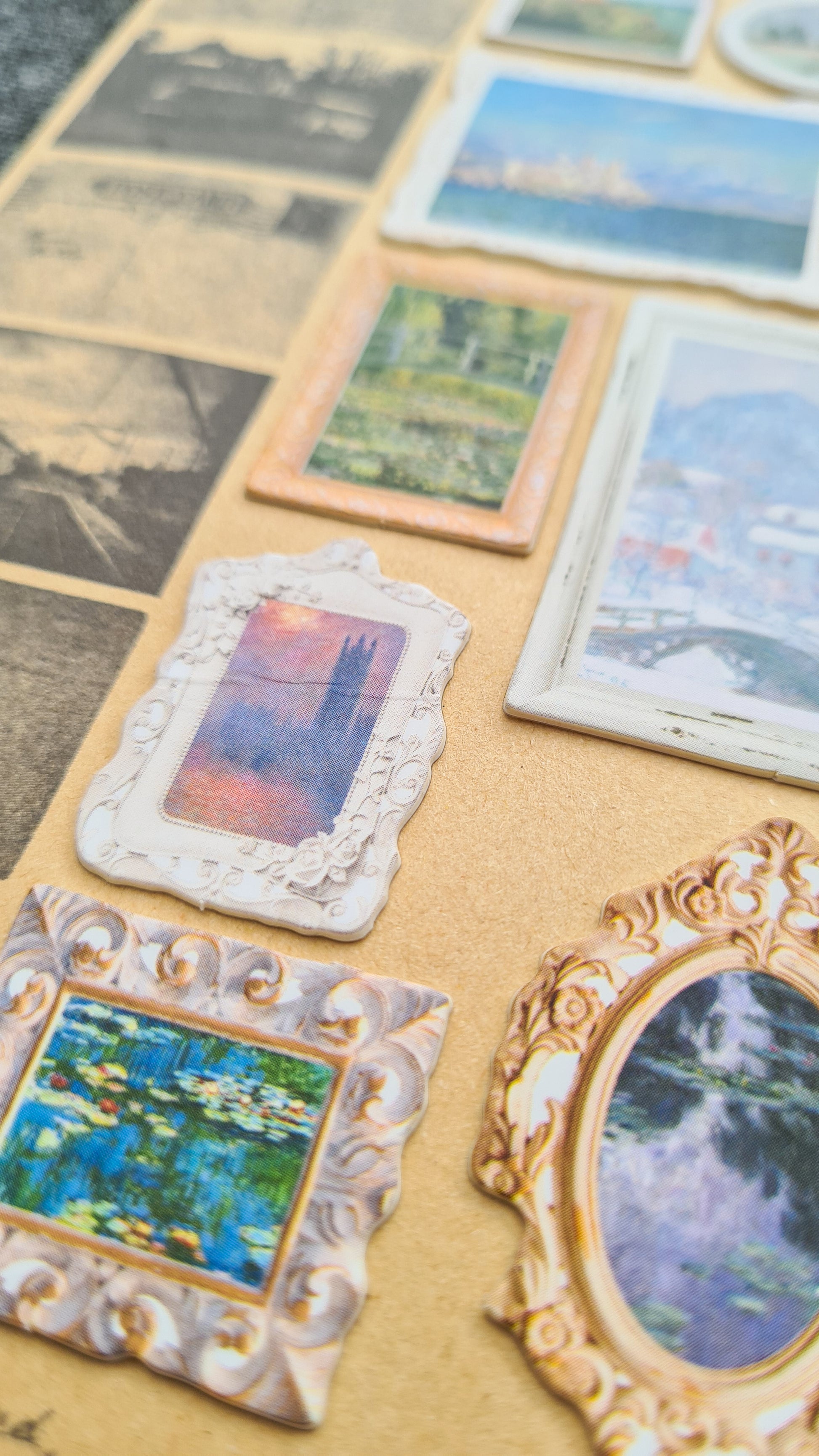 Art Gallery 3D Sticker Set (2 sheets)-Rachel The Turtle Journal