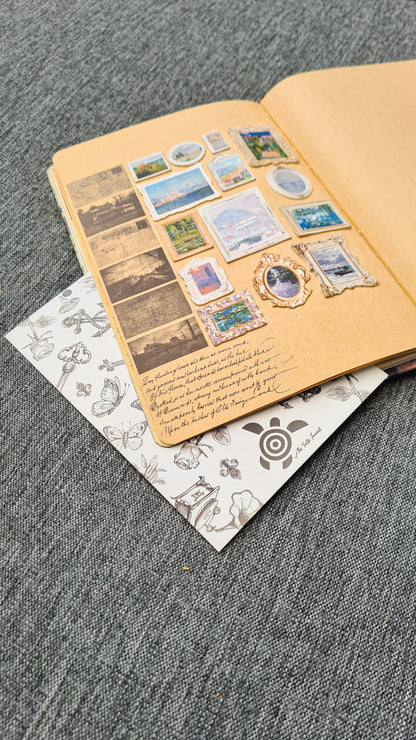 Art Gallery 3D Sticker Set (2 sheets)-Rachel The Turtle Journal